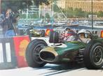 Anonymous - Poster pubblicitario- GP Monaco 1968- (After)