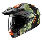 HJC i80 Roki Zwart Groen Oranje Adventure Motorhelm, Nieuw met kaartje, HJC, XXL, Offroadhelm