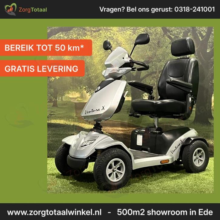 Scootmobiel - Rascal Ventura X 4-wiel | Incl garantie & ni.., Diversen, Brommobielen en Scootmobielen, Gebruikt, Ophalen of Verzenden