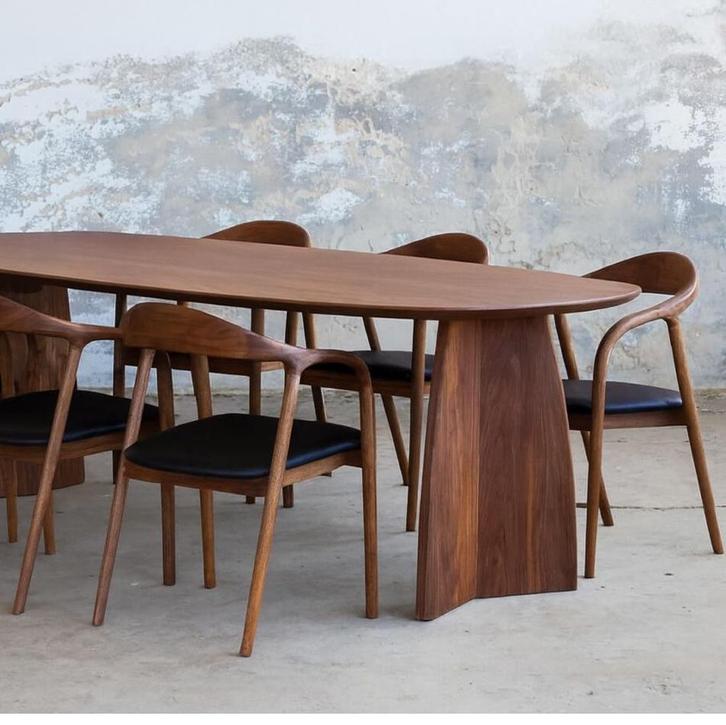 Japandi + Scandinavische Design Eetkamerstoelen, Huis en Inrichting, Stoelen, Vijf, Zes of meer stoelen, Overige kleuren, Nieuw