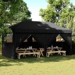 vidaXL Partytent Zwart 292 x 580 x 315 cm Oxford Stof, Verzenden, Nieuw, Partytent