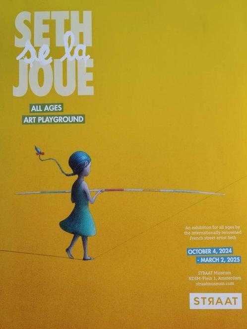 SETH Globepainter - MIKADO - Straat Museum 2024, Antiek en Kunst, Kunst | Tekeningen en Foto's