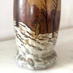 François-Théodore Legras - Vaas - tulpenboom - Glas - H. 37, Antiek en Kunst