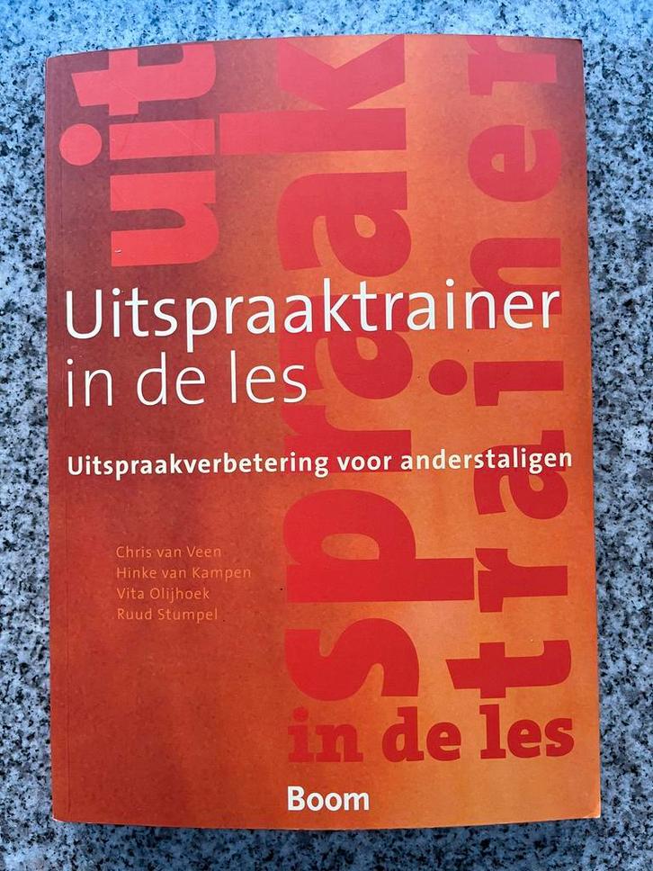 Uitspraaktrainer in de les (+ cd=rom), Boeken, Taal | Overige Talen, Gelezen, Non-fictie, Verzenden