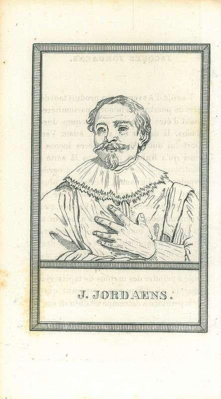 Portrait of Jacob Jordaens, Antiek en Kunst, Kunst | Etsen en Gravures