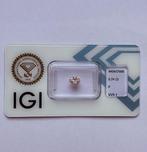 1 pcs Diamant  (Natuurlijk)  - 0.74 ct - Hart - F - VVS1 -, Nieuw