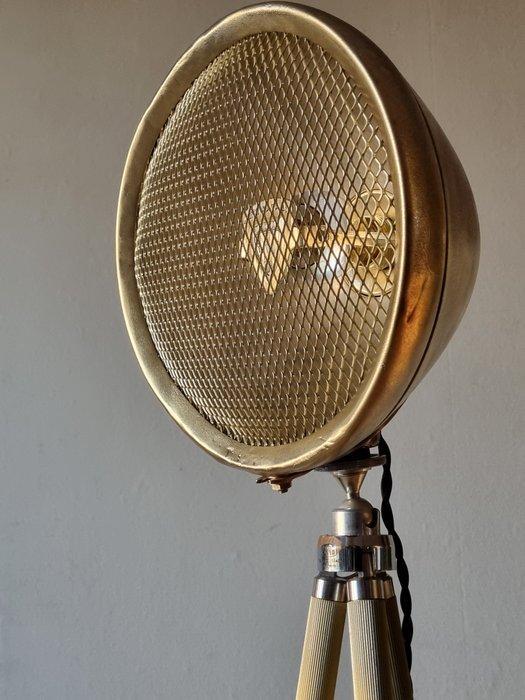 Marchal, France - Statief vloerlamp - Verguld messing, Antiek en Kunst, Antiek | Wandborden en Tegels