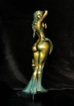 Ernst Fuchs (1930-2015) - Frau Lot - Bronze edel patiniert
