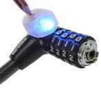 Stahlex Kabel cijferslot met LED-verlichting - 12 x 1000..., Fietsen en Brommers, Ophalen of Verzenden, Nieuw