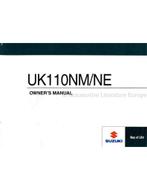2019 SUZUKI UK110NM/NE INSTRUCTIEBOEKJE ENGELS, Auto diversen, Handleidingen en Instructieboekjes