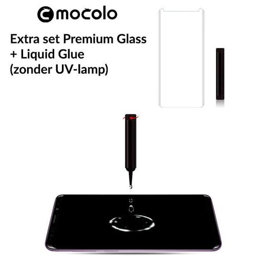 Galaxy S8 Extra Set Premium Glass + Liquid Glue, Telecommunicatie, Mobiele telefoons | Hoesjes en Frontjes | Samsung, Nieuw, Ophalen of Verzenden