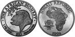 Somalische Aap 1 oz 1998 (10.000 oplage), Zilver, Losse munt, Overige landen, Verzenden