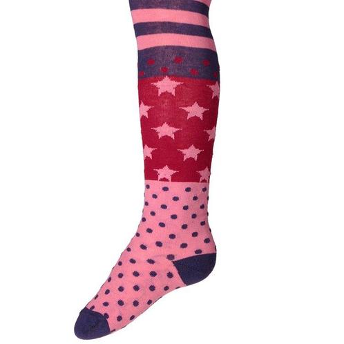 Kindermaillot Strepen, Stippen en Sterren - Blauw/Roze/Donke, Kinderen en Baby's, Kinderkleding | Schoenen en Sokken, Meisje, Nieuw