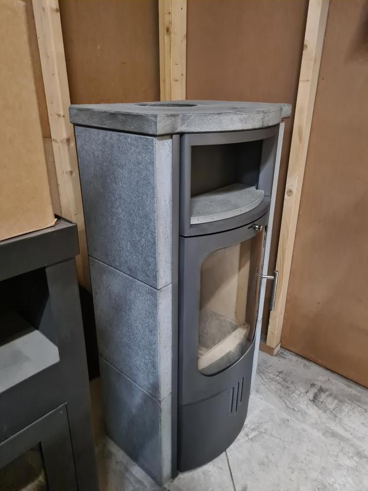 SUPER MOOIE SPEKSTEEN HOUTKACHEL 88%RENDEMENT  A+++, Huis en Inrichting, Kachels, Houtkachel, Hout, Gebruikt, Vrijstaand, Ophalen