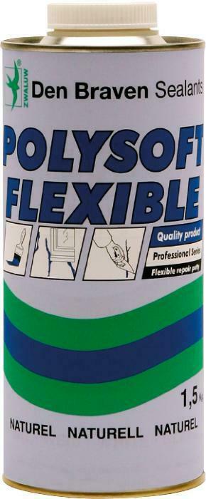 Zwaluw / Den Braven Polysoft flexible 1,5 kg, Doe-het-zelf en Verbouw, Verf, Beits en Lak, Nieuw, Ophalen of Verzenden