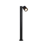Staande buitenlamp zwart 80 cm AR70 verstelbaar IP44 - Solo, Nieuw, Overige materialen, Minder dan 50 watt