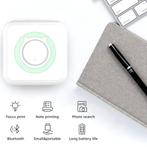 Mini Bluetooth Printer + 1x Thermisch Papier Rol - Pocket, Computers en Software, Pocketprinters, Verzenden, Nieuw