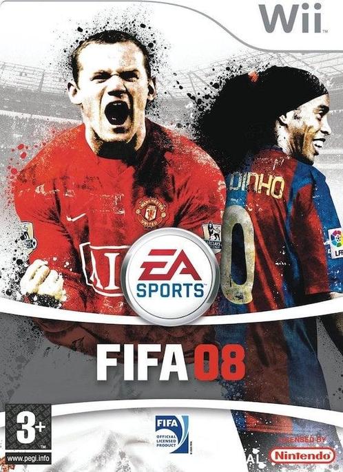 FIFA 08 (Wii Games) (Nintendo Wii), Spelcomputers en Games, Games | Nintendo Wii, Zo goed als nieuw, Ophalen of Verzenden