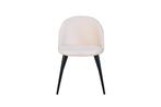 Eetkamerstoel - Jasmijn - Beige - Fluweel - Jörn, Huis en Inrichting, Stoelen, Verzenden, Nieuw