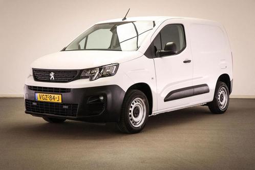 Peugeot Partner 1.5 BlueHDI Premium, Auto's, Bestelauto's, Lease, Grijs, Handgeschakeld, Overige kleuren, Financial lease, Stof