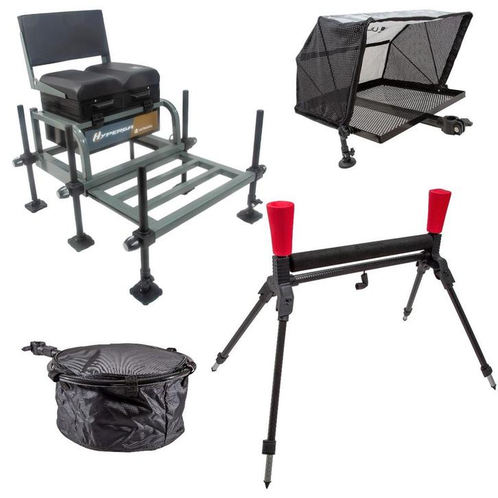 Ultimate Hyperga BX Complete Seatbox Set, Watersport en Boten, Hengelsport | Algemeen, Nieuw, Verzenden