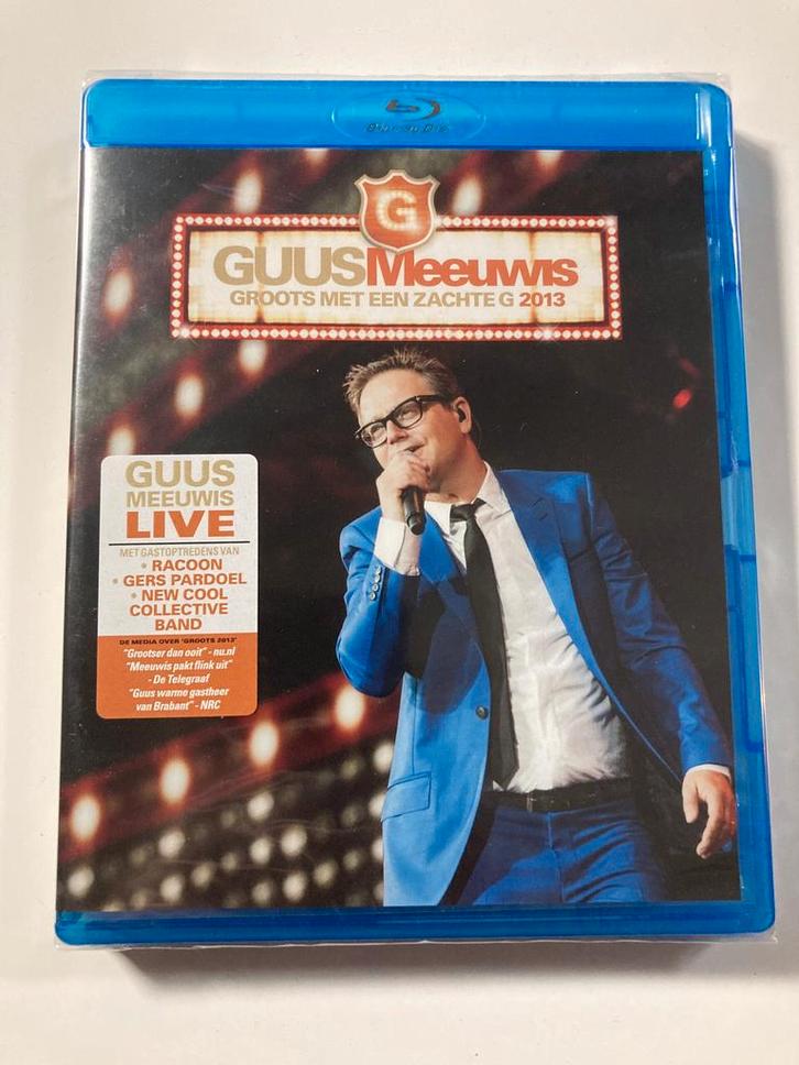 GUUS MEEUWIS GROOTS MET EEN ZACHTE G 2013 (IN SEAL) (BLURAY), Cd's en Dvd's, Blu-ray, Gebruikt, Verzenden