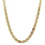 Gouden fantasie collier 14 krt, Sieraden, Tassen en Uiterlijk, Kettingen, Ophalen of Verzenden, Nieuw