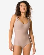 HEMA Medium corrigerende damesbody second skin beige, Kleding | Dames, Verzenden, Beige
