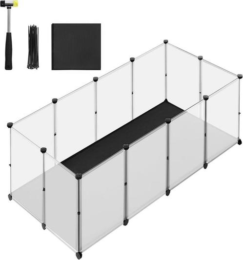 Dierenhok - dierenren voor kleine dieren - 145x73x57 cm -, Dieren en Toebehoren, Overige Dieren-accessoires, Verzenden