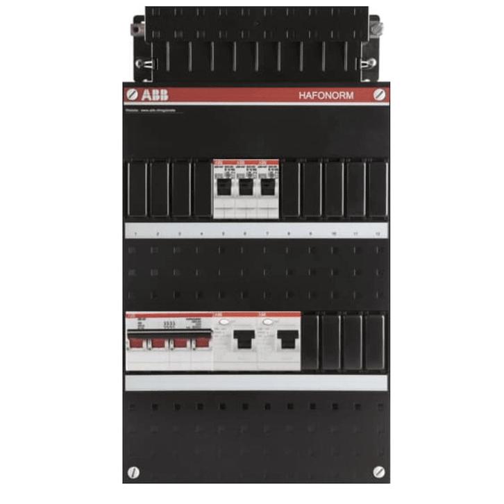 ABB busboard groepenkast 3 fase 3 groepen 220 x 390, Doe-het-zelf en Verbouw, Elektra en Kabels, Ophalen of Verzenden