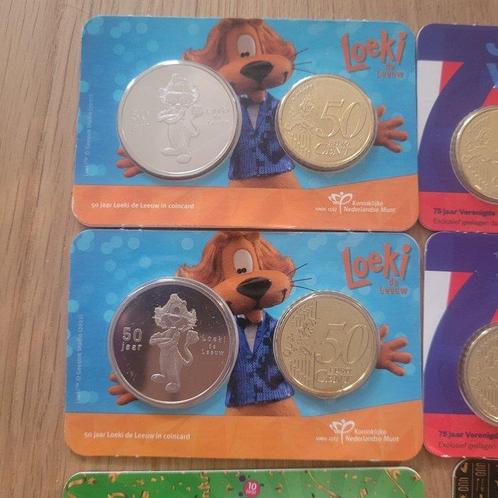 Nederland. Coin Card Various Years (20 stuks) (Zonder, Postzegels en Munten, Munten | Europa | Euromunten