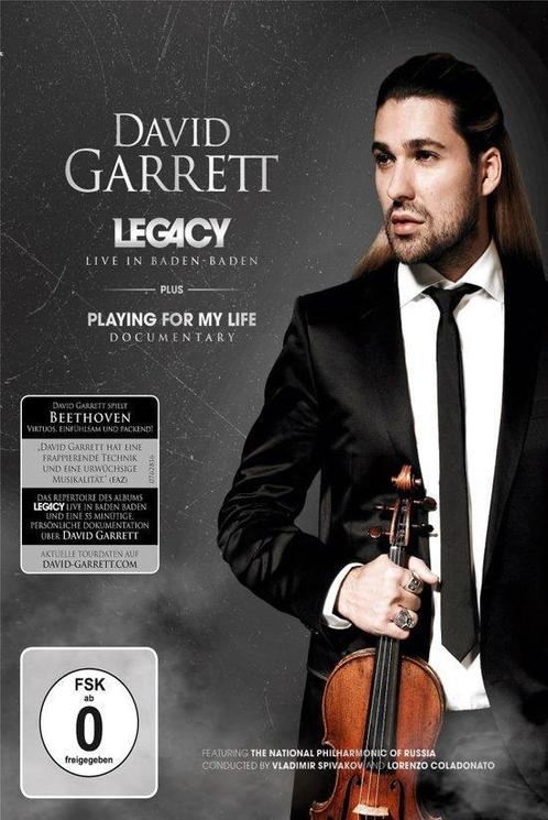 David Garrett - Legacy + Playing for my life (Blu-Ray), Cd's en Dvd's, Dvd's | Actie, Verzenden