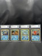 Pokémon - 4 Graded card - Gyarados, Lapras, Articuno,, Nieuw