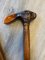 Wandelstok - Hout, Wandelstok - konijnenhoofd