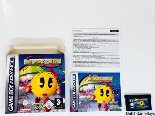 Gameboy Advance / GBA - Ms. Pac-Man - Maze Madness - EUR, Spelcomputers en Games, Games | Nintendo Game Boy, Gebruikt, Verzenden