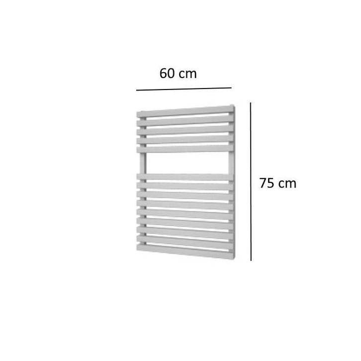 Designradiator Plieger Lugo 495 Watt Vier Aansluitpunten, Doe-het-zelf en Verbouw, Verwarming en Radiatoren, Ophalen of Verzenden