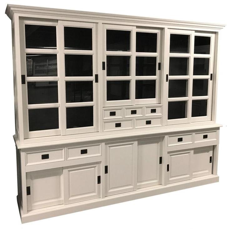 Buffetkast wit grijs Haarlem soft close, Huis en Inrichting, Kasten | Buffetkasten, Ophalen of Verzenden