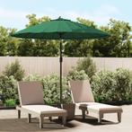vidaXL Parasol met aluminium paal 270 cm groen, Verzenden, Nieuw, 2 tot 3 meter