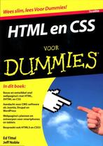 HTML en CSS voor Dummies / Voor Dummies 9789043022835, Boeken, Verzenden, Gelezen, Ed Tittel