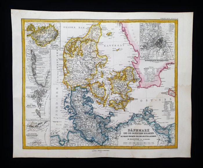 Europa - Noord-Europa / Denemarken / Scandinavië / IJsland /, Boeken, Atlassen en Landkaarten