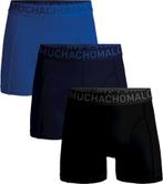 Muchachomalo Boxershorts Microfiber 3-Pack 15 maat S Heren, Blauw, Muchachomalo, Boxer, Verzenden