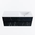 MONDIAZ VICA 120cm badmeubel onderkast Marquina 4 lades., Ophalen of Verzenden, Nieuw, Bad