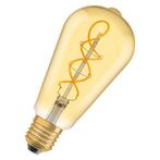 OP=OP Osram LED Rustieklamp ST64 E27 5W 250lm 2000K Goud..., Ophalen of Verzenden, Nieuw