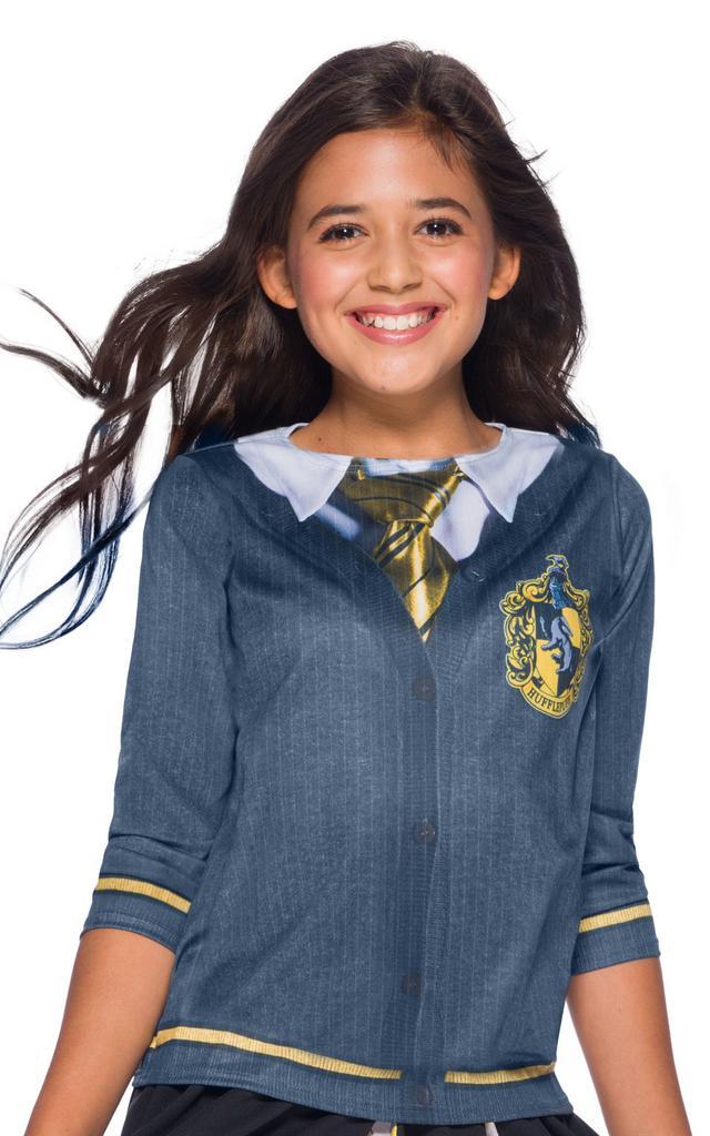 Hufflepuff Kostuum Kind Shirt, Kinderen en Baby's, Carnavalskleding en Verkleedspullen, Nieuw, Verzenden