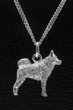 Zilveren Finse spets ketting hanger - groot, Verzenden, Nieuw