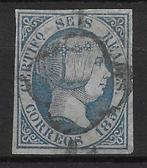 Spanje 1851 - Elizabeth II - Edifil 10, Postzegels en Munten, Gestempeld