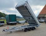 Wesco 3 zijdige kipper 400x208 cm met parabolic vering, Auto diversen, Ophalen, Nieuw