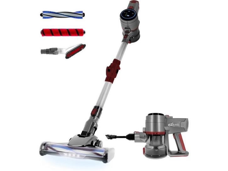 E.ziclean Cyclomax R520 Flex - Steelstofzuiger - Draadloos -, Witgoed en Apparatuur, Stofzuigers, Zo goed als nieuw, Verzenden