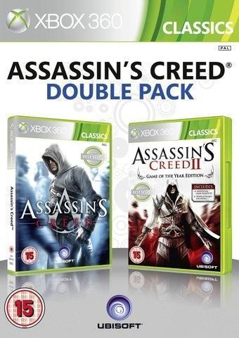 Assassins Creed Double Pack (1&2) Xbox 360 Morgen in huis!, Spelcomputers en Games, Games | Xbox 360, 1 speler, Zo goed als nieuw