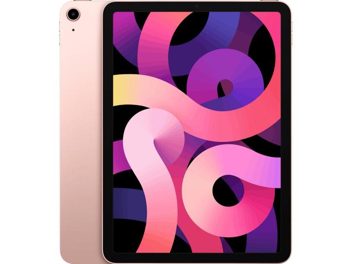 Apple iPad Air (2020) - Tablet - 10,9 256GB Wi-Fi - Rosé, Computers en Software, Apple iPads, Zo goed als nieuw, Verzenden
